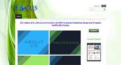 Desktop Screenshot of focusracine.org